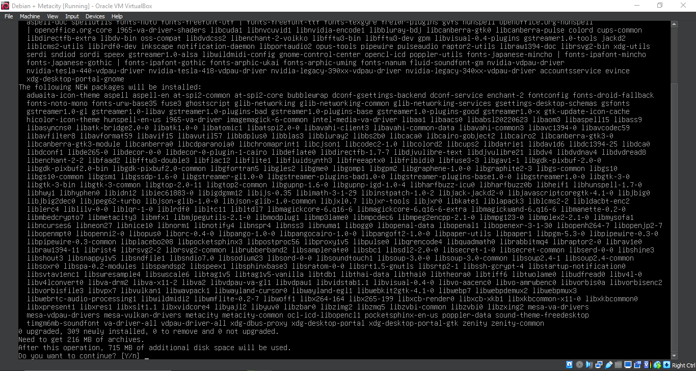 Running 'apt install metacity'